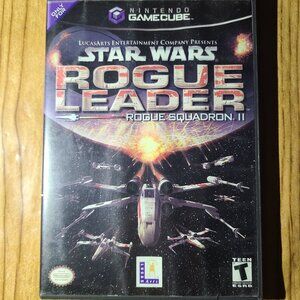 Star Wars Rogue Leader Nintendo Gamecube Game (CIB)